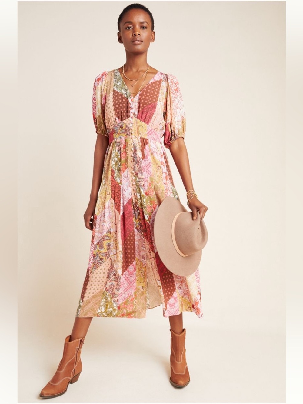 Kachel Celestina Silk Maxi Dress